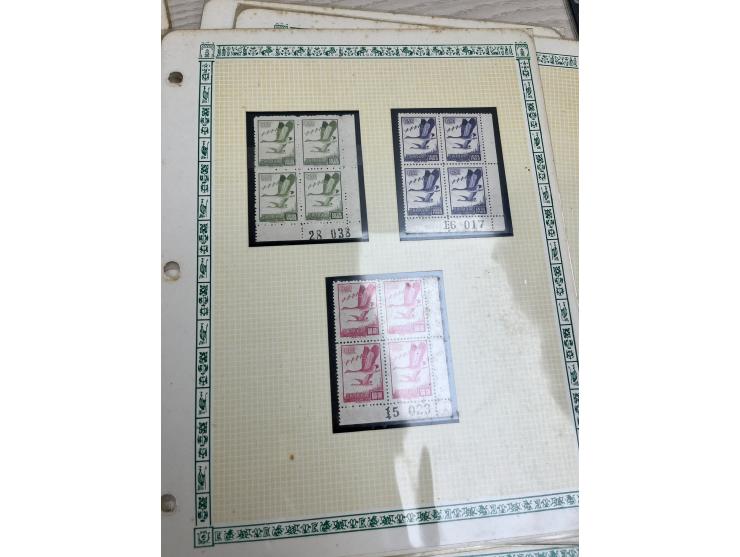 including Famous People, Map and Flying Geese, with intensive printing study. Very difficult to gather. Please view.